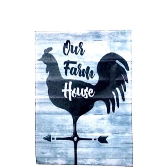🐔 FARMHOUSE ROOSTER FLAG 🐔 - Picture 4 of 4